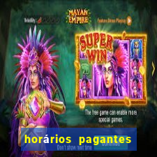 horários pagantes pg soft