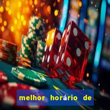 melhor horário de madrugada para jogar fortune tiger