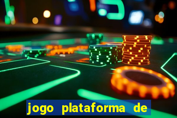 jogo plataforma de 3 reais