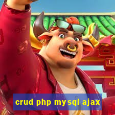 crud php mysql ajax