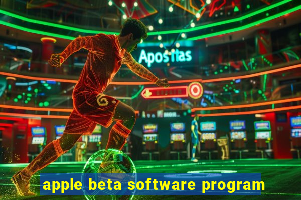 apple beta software program