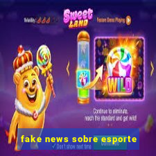 fake news sobre esporte