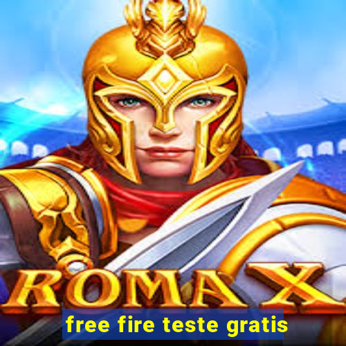 free fire teste gratis