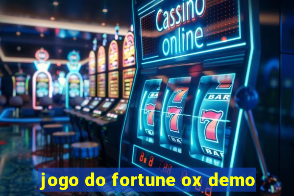 jogo do fortune ox demo