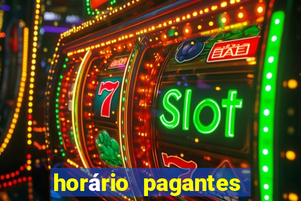 horário pagantes do fortune tiger