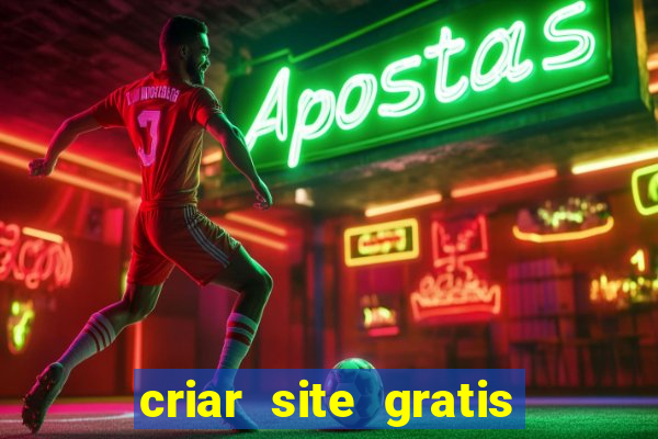 criar site gratis de jogos