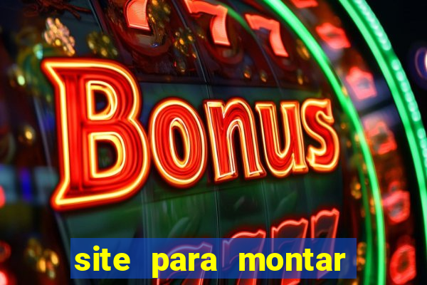 site para montar time de futebol