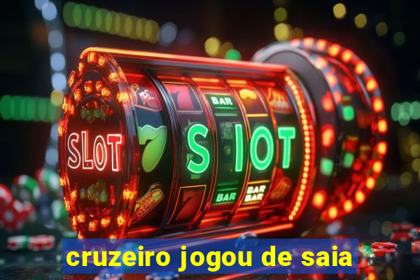 cruzeiro jogou de saia