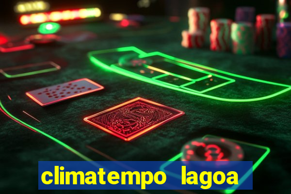 climatempo lagoa real bahia