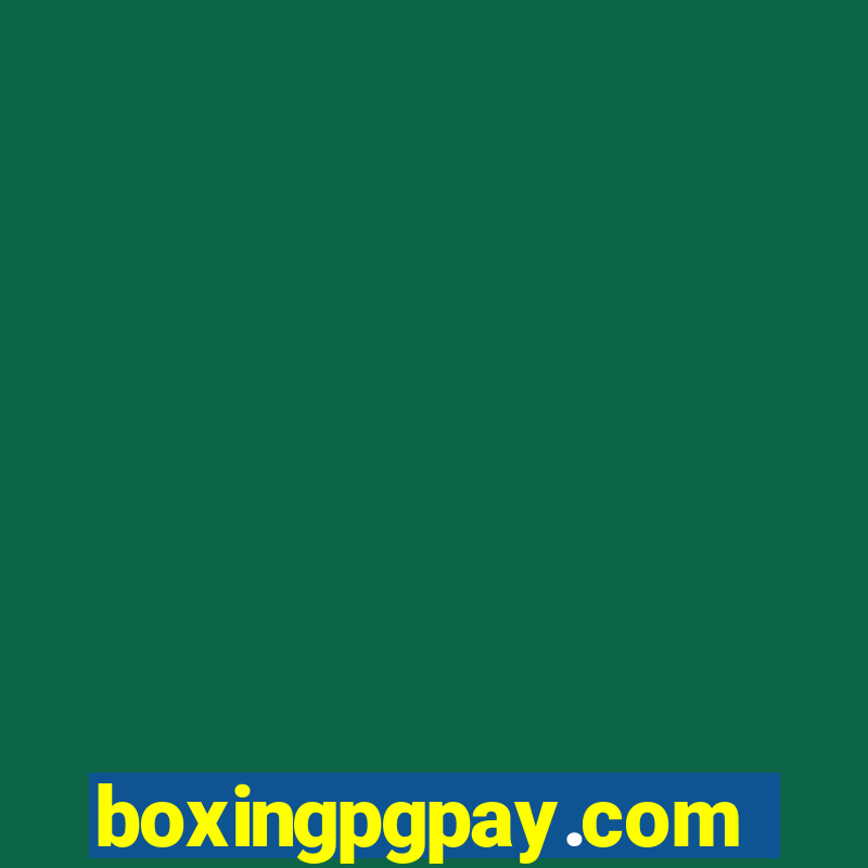 boxingpgpay.com